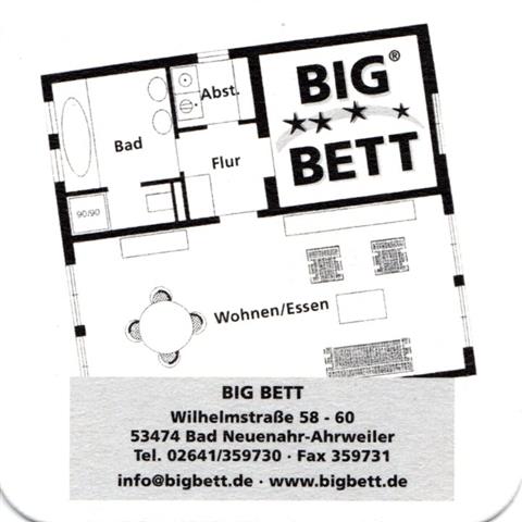 bad neuenahr aw-rp neuen office 2b (quad185-big bett-schwarz)